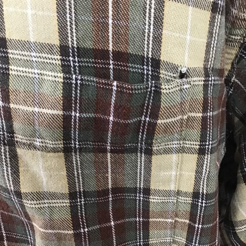 エルエルビーン L.L.Bean シャツ、ブラウス 長袖 OMT37 ボタンダウン コットン XL チェック ベージュ / ベージュ / X カーキ / カーキ / X 茶 / ブラウン / X 白 / ホワイト / X ダークブラウン / ダークブラウン /  メンズ USED 古着 中古 10099810