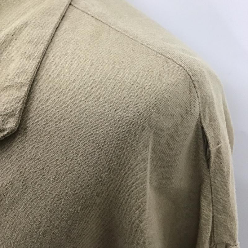 マーカ marka シャツ、ブラウス 長袖 M17B-02SH01C プルオーバー スキッパーシャツ 2 無地 ベージュ / ベージュ /  メンズ USED 古着 中古 10099831