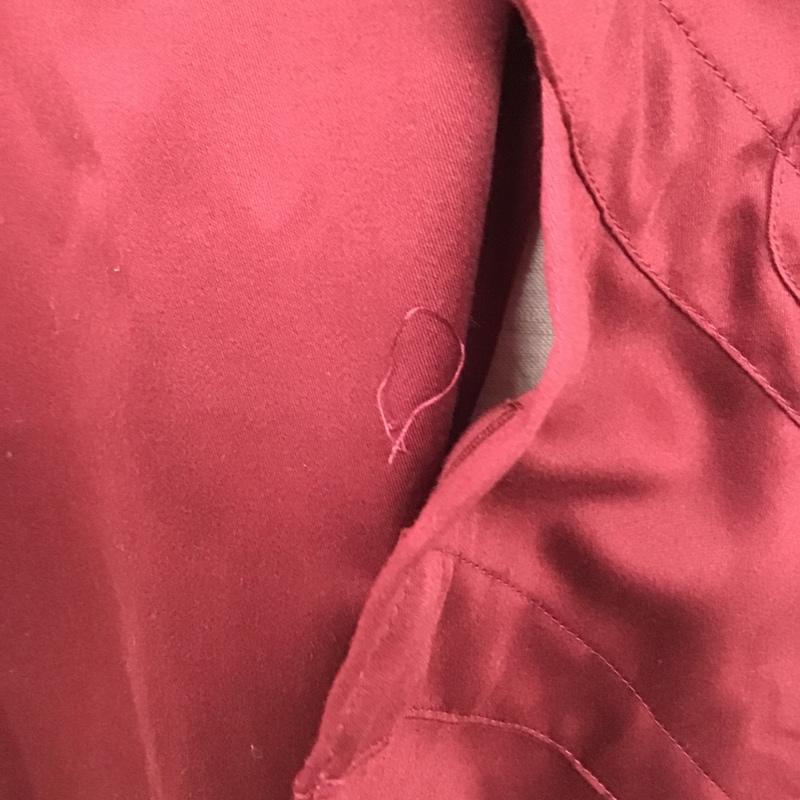 古着 USED シャツ、ブラウス 長袖 無地 えんじ / ワインレッド /  メンズ USED 古着 中古 10099833