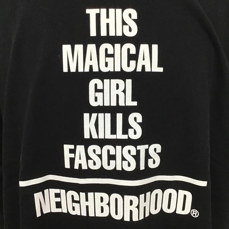 ネイバーフッド NEIGHBORHOOD Tシャツ 半袖 231PCJIN-ST02S JUN INAGAWA バックプリント ロゴ XXL キャラクター 黒 / ブラック /  メンズ USED 古着 中古 10099835