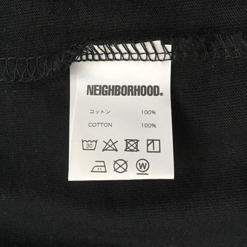ネイバーフッド NEIGHBORHOOD Tシャツ 半袖 231PCJIN-ST02S JUN INAGAWA バックプリント ロゴ XXL キャラクター 黒 / ブラック /  メンズ USED 古着 中古 10099835