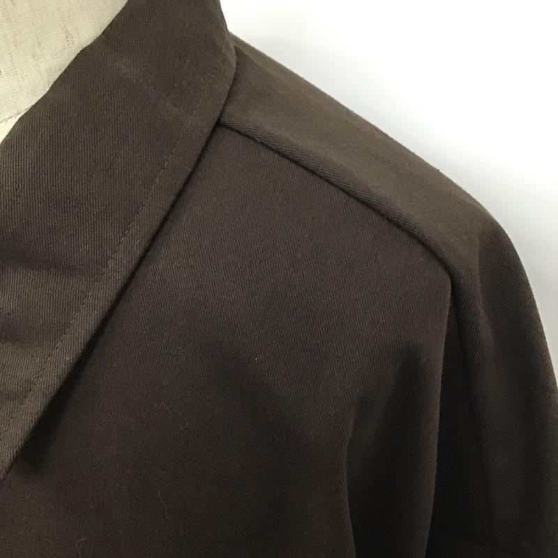 ディッキーズ Dickies シャツ、ブラウス 半袖 1574DB ワークシャツ 4XL 無地 ダークブラウン / ダークブラウン /  メンズ USED 古着 中古 10099839