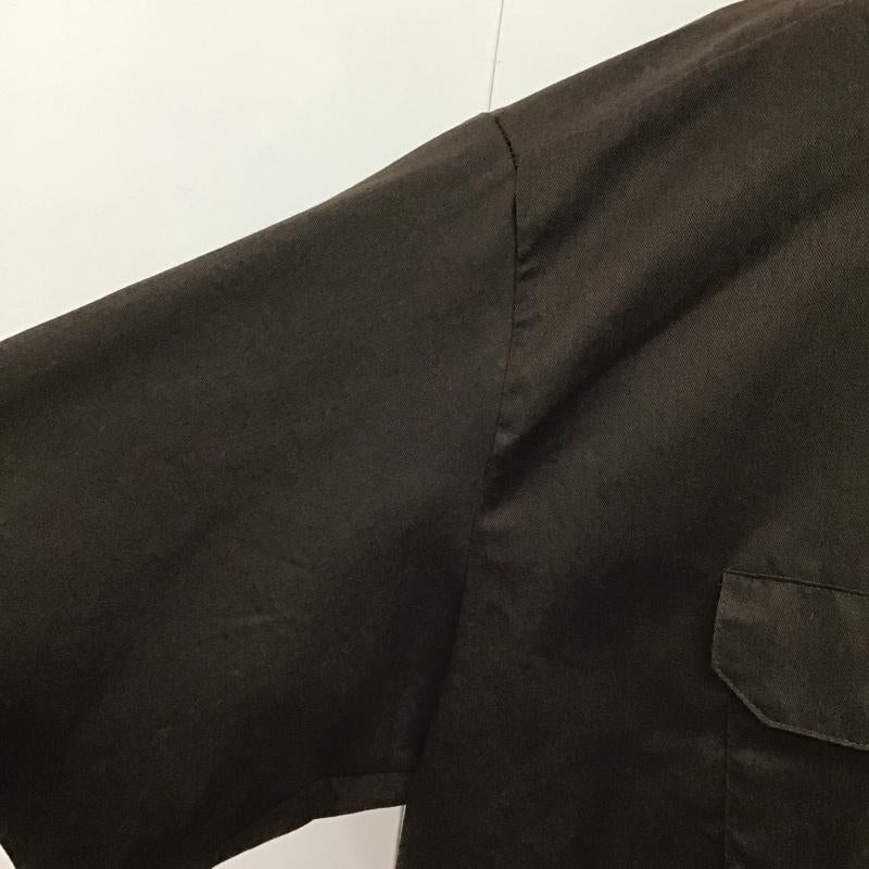 ディッキーズ Dickies シャツ、ブラウス 半袖 1574DB ワークシャツ 4XL 無地 ダークブラウン / ダークブラウン /  メンズ USED 古着 中古 10099839