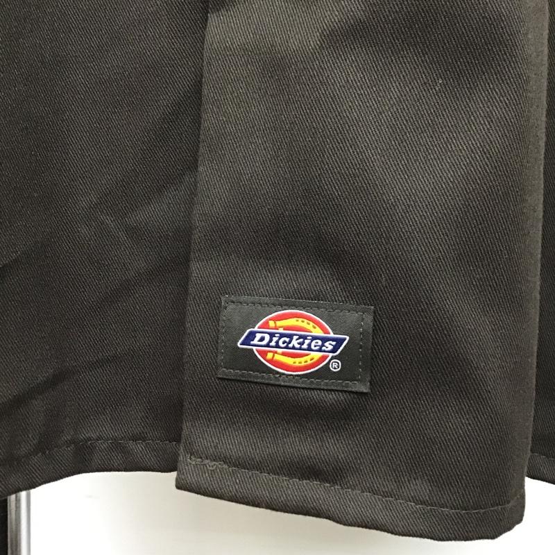 ディッキーズ Dickies シャツ、ブラウス 半袖 1574DB ワークシャツ 4XL 無地 ダークブラウン / ダークブラウン /  メンズ USED 古着 中古 10099839