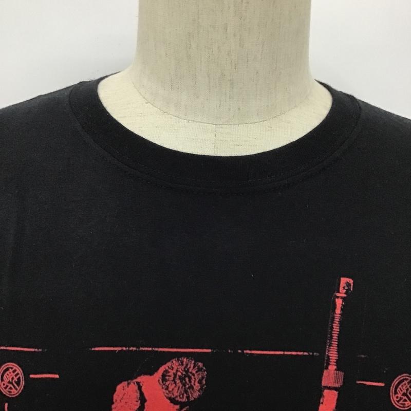 古着 USED Tシャツ 半袖 HELLBOY ヘルボーイ 映画 XL プリント 黒 / ブラック / X 赤 / レッド /  メンズ USED 古着 中古 10099847