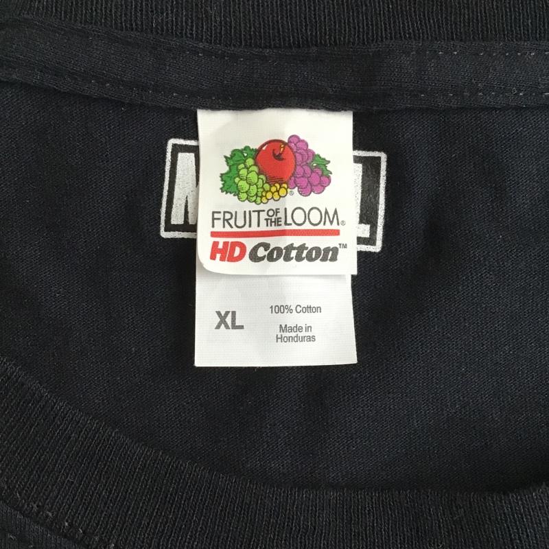 フルーツオブザルーム FRUIT OF THE LOOM Tシャツ 半袖 MARVEL 映画 XL キャラクター 黒 / ブラック /  メンズ USED 古着 中古 10099850