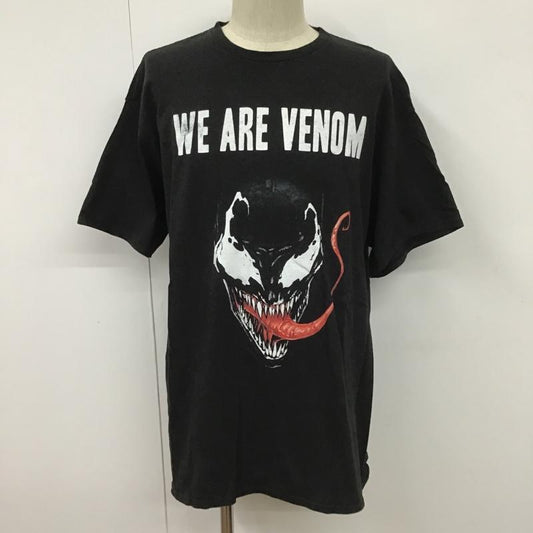 古着 USED Tシャツ 半袖 MARVEL 映画 WE ARE VENOM ヴェノム XL キャラクター 黒 / ブラック /  メンズ USED 古着 中古 10099851