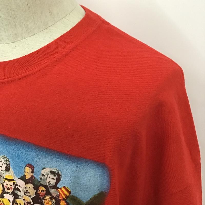 古着 USED Tシャツ 半袖 THE BEATLES ビートルズ SGT.PEPPER XL プリント 赤 / レッド /  メンズ USED 古着 中古 10099852