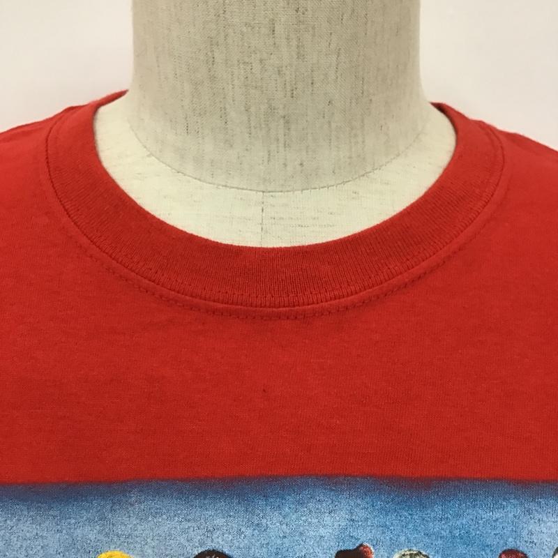 古着 USED Tシャツ 半袖 THE BEATLES ビートルズ SGT.PEPPER XL プリント 赤 / レッド /  メンズ USED 古着 中古 10099852