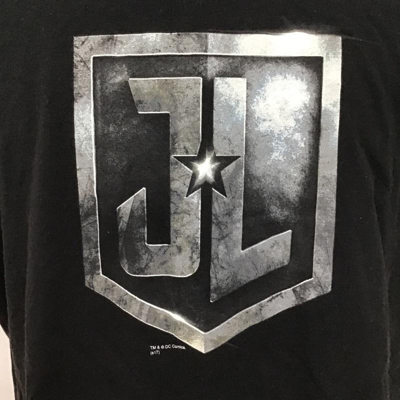 古着 USED Tシャツ 半袖 ジャスティスリーグ DCコミックス 映画 ロゴ XL プリント 黒 / ブラック /  メンズ USED 古着 中古 10099856