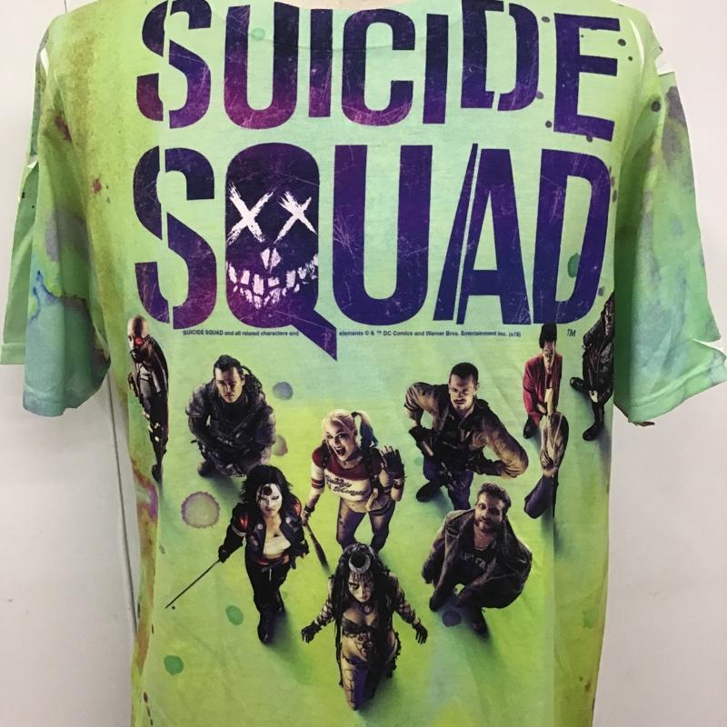 古着 USED Tシャツ 半袖 SUICIDE SQUAD DCコミックス 映画 キャラクター マルチカラー / マルチカラー /  メンズ USED 古着 中古 10099857