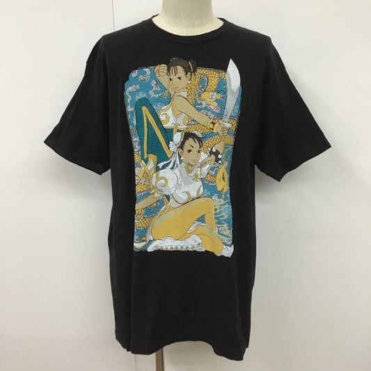 古着 USED Tシャツ 半袖 CAPCOM カプコン XL プリント 黒 / ブラック /  メンズ USED 古着 中古 10099858
