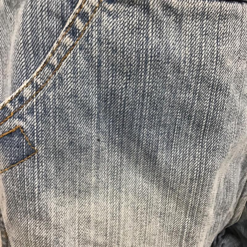 グラミチ GRAMICCI パンツ ショートパンツ GKH-S809 デニム ハーフパンツ L ロゴ、文字 水色 / ライトブルー /  メンズ USED 古着 中古 10099859