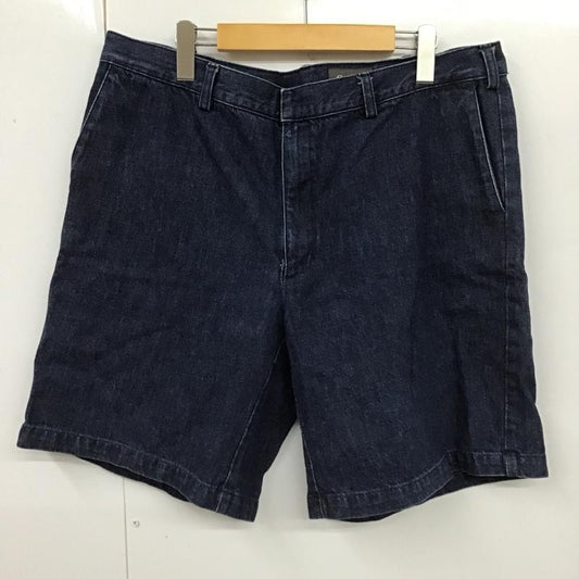 エディーバウアー Eddie Bauer パンツ ショートパンツ デニム 40 無地 インディゴ / インディゴ /  メンズ USED 古着 中古 10099863