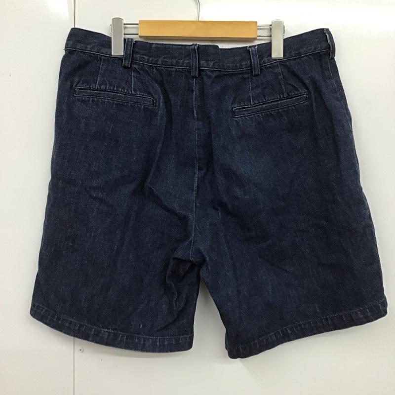 エディーバウアー Eddie Bauer パンツ ショートパンツ デニム 40 無地 インディゴ / インディゴ /  メンズ USED 古着 中古 10099863