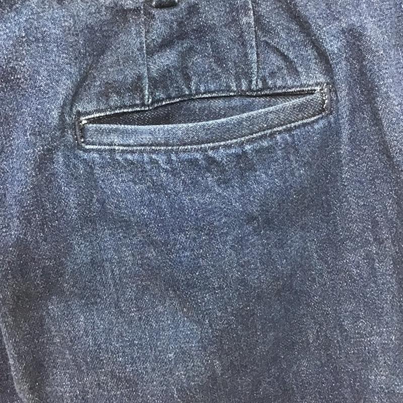 エディーバウアー Eddie Bauer パンツ ショートパンツ デニム 40 無地 インディゴ / インディゴ /  メンズ USED 古着 中古 10099863