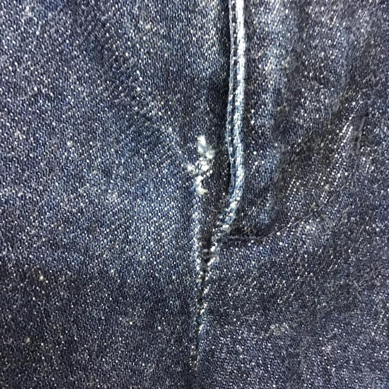 エディーバウアー Eddie Bauer パンツ ショートパンツ デニム 40 無地 インディゴ / インディゴ /  メンズ USED 古着 中古 10099863