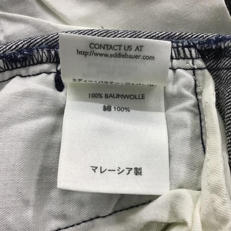 エディーバウアー Eddie Bauer パンツ ショートパンツ デニム 40 無地 インディゴ / インディゴ /  メンズ USED 古着 中古 10099863