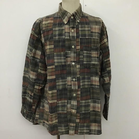 ジェイクルー J.CREW シャツ、ブラウス 長袖 長袖シャツ カラーシャツ ポケットシャツ 長袖カットソー チェックシャツ M チェック マルチカラー / マルチカラー /  メンズ USED 古着 中古 10099865