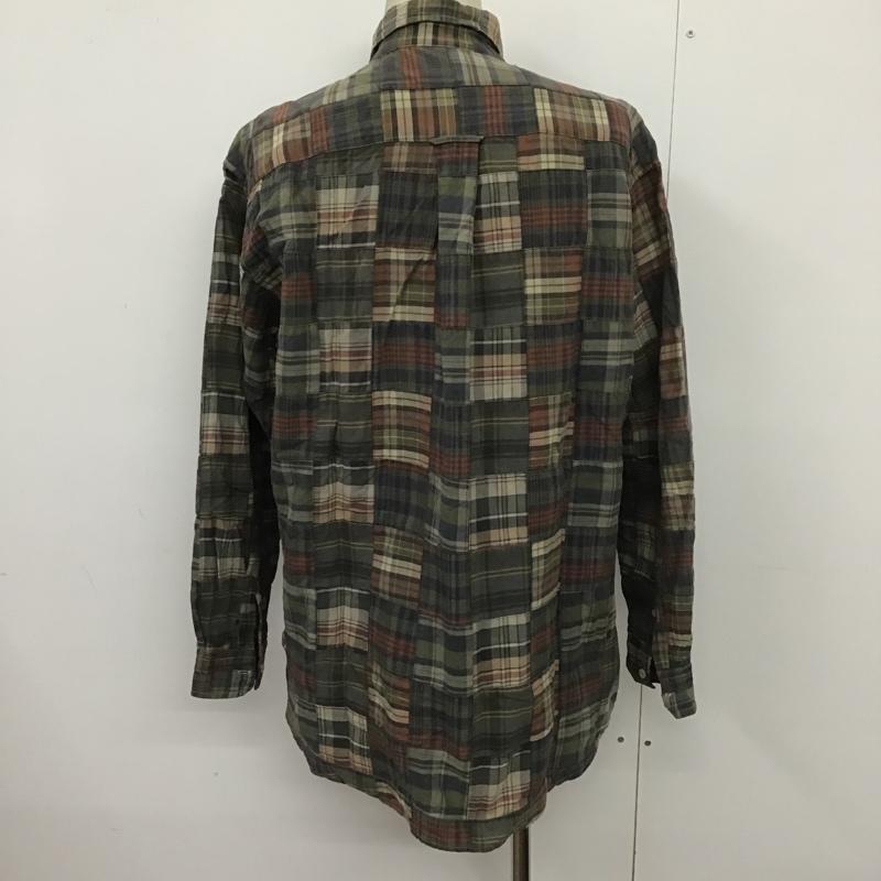 ジェイクルー J.CREW シャツ、ブラウス 長袖 長袖シャツ カラーシャツ ポケットシャツ 長袖カットソー チェックシャツ M チェック マルチカラー / マルチカラー /  メンズ USED 古着 中古 10099865