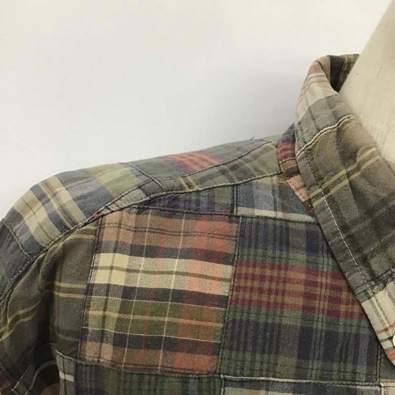ジェイクルー J.CREW シャツ、ブラウス 長袖 長袖シャツ カラーシャツ ポケットシャツ 長袖カットソー チェックシャツ M チェック マルチカラー / マルチカラー /  メンズ USED 古着 中古 10099865