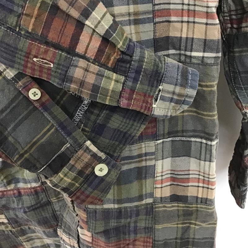 ジェイクルー J.CREW シャツ、ブラウス 長袖 長袖シャツ カラーシャツ ポケットシャツ 長袖カットソー チェックシャツ M チェック マルチカラー / マルチカラー /  メンズ USED 古着 中古 10099865