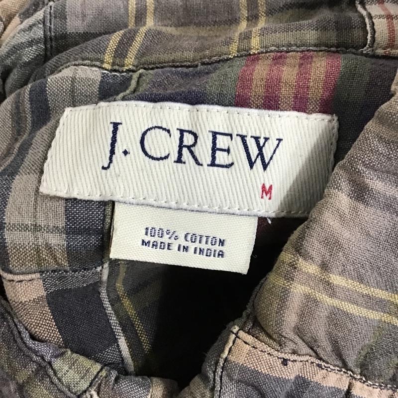 ジェイクルー J.CREW シャツ、ブラウス 長袖 長袖シャツ カラーシャツ ポケットシャツ 長袖カットソー チェックシャツ M チェック マルチカラー / マルチカラー /  メンズ USED 古着 中古 10099865