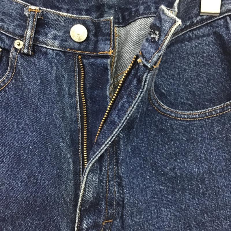 ポロラルフローレン POLO RALPH LAUREN パンツ デニム、ジーンズ デニムパンツ カジュアルパンツ スリムパンツ ストレートパンツ 切りっぱなしパンツ 無地 インディゴ / インディゴ /  メンズ USED 古着 中古 10099876