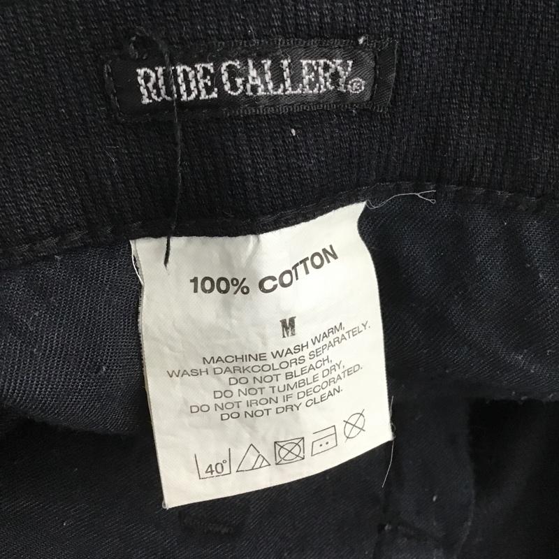 ルードギャラリー RUDE GALLERY パンツ デニム、ジーンズ カジュアルパンツ スリムパンツ ストレートパンツ コーデュロイパンツ M 無地 黒 / ブラック /  メンズ USED 古着 中古 10099898