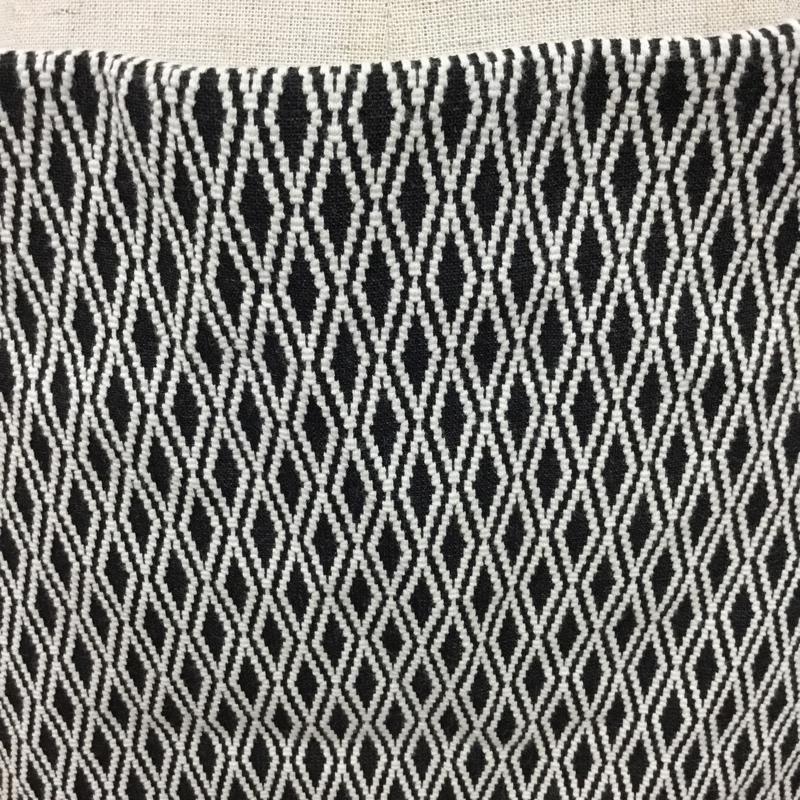 ザラ ZARA TRAFALUC スカート ミニスカート サイドファスナー S 総柄 黒 / ブラック / X 白 / ホワイト /  レディース USED 古着 中古 10099936