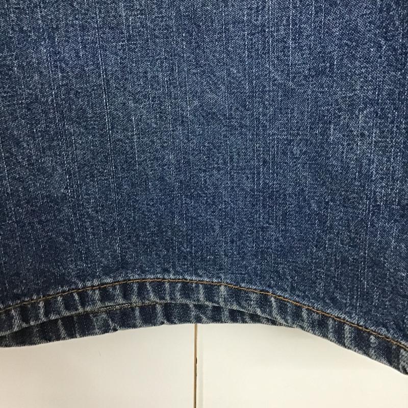 リーバイス Levi's パンツ ショートパンツ 569 LOOSE FIT デニム ジーンズ W34 34インチ 無地 青 / ブルー /  メンズ USED 古着 中古 10099960