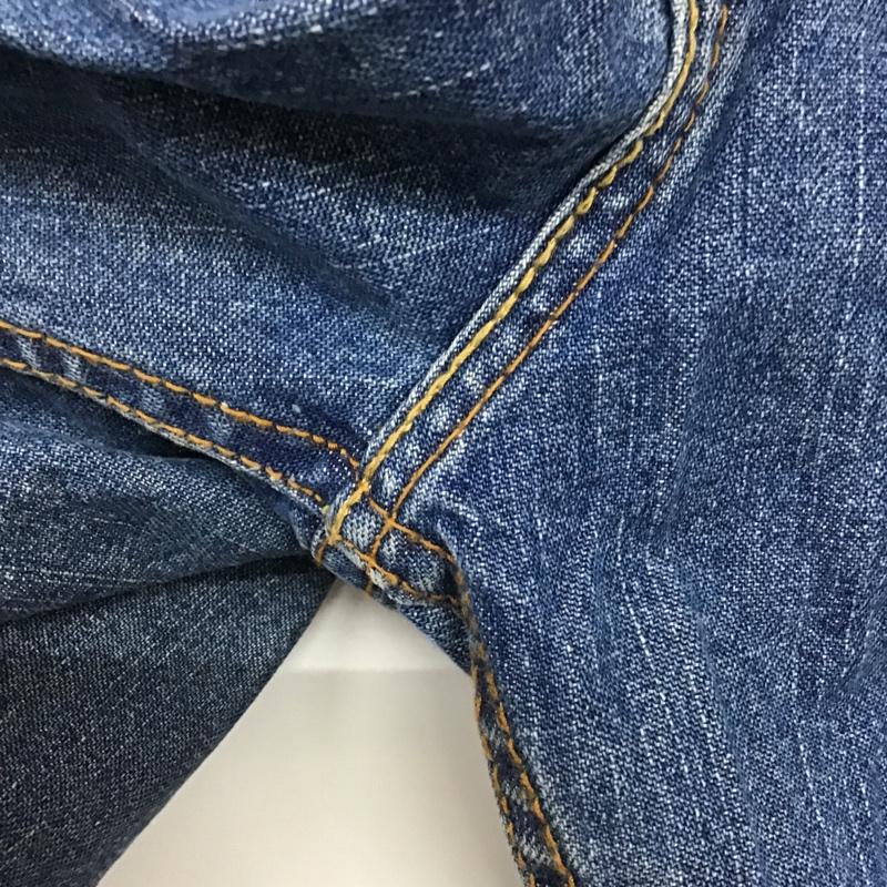 リーバイス Levi's パンツ ショートパンツ 569 LOOSE FIT デニム ジーンズ W34 34インチ 無地 青 / ブルー /  メンズ USED 古着 中古 10099960