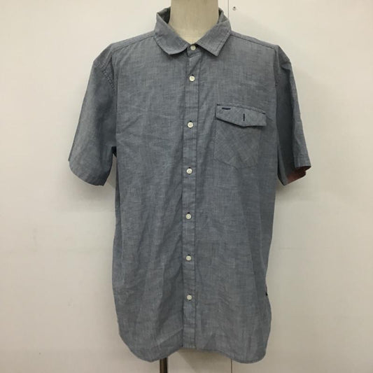 パタゴニア patagonia シャツ、ブラウス 半袖 180706 胸ポケット XL 無地 水色 / ライトブルー /  メンズ USED 古着 中古 10099964