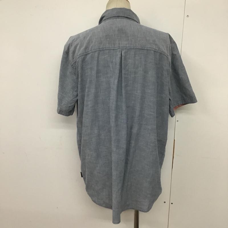 パタゴニア patagonia シャツ、ブラウス 半袖 180706 胸ポケット XL 無地 水色 / ライトブルー /  メンズ USED 古着 中古 10099964