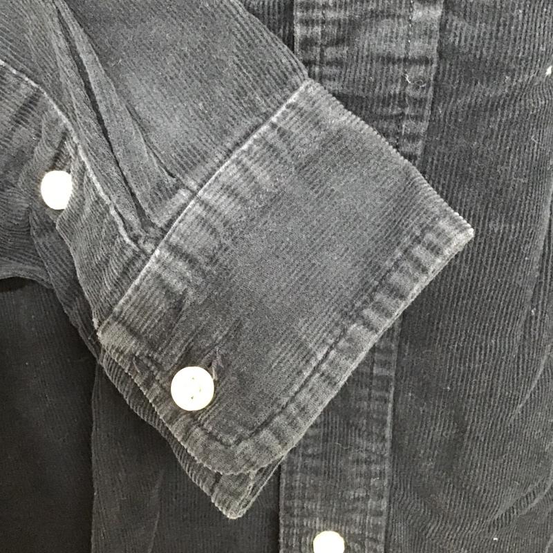 ラルフローレン RALPHLAUREN シャツ、ブラウス 長袖 長袖シャツ カジュアルシャツ カラーシャツ ボタンダウンシャツ 刺繍シャツ 130cm ロゴ、文字 X 刺繍 紺 / ネイビー /  メンズ USED 古着 中古 10099969