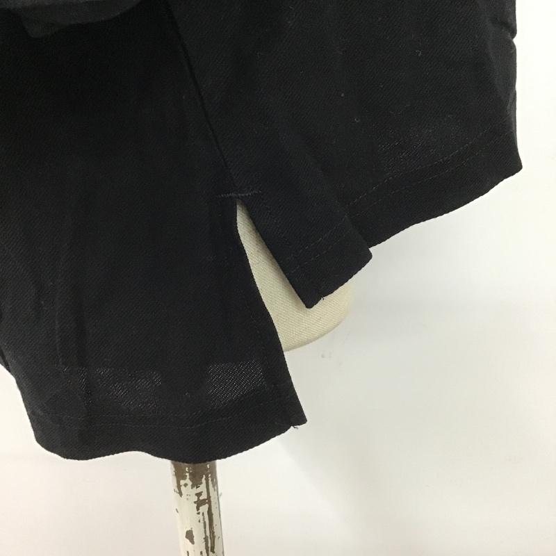 ジーナシス JEANASIS カットソー 半袖 JS062870SB チュールボリュームスリーブカットソー クルーネックカットソー 半袖カットソー FREE 無地 黒 / ブラック /  レディース USED 古着 中古 10100000