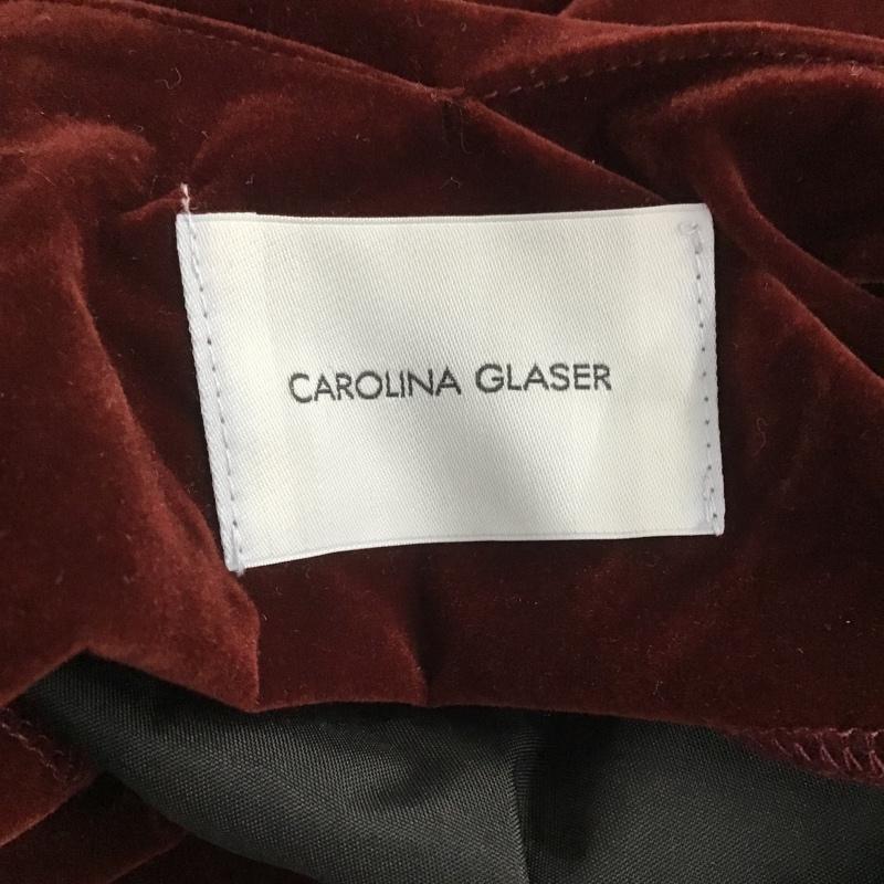 カロリナ グレイサー CAROLINA GLASER ワンピース ロングスカート ロングワンピース ノースリーブワンピース フレアスカート キャミロングワンピース FREE 無地 えんじ / ワインレッド /  レディース USED 古着 中古 10100004
