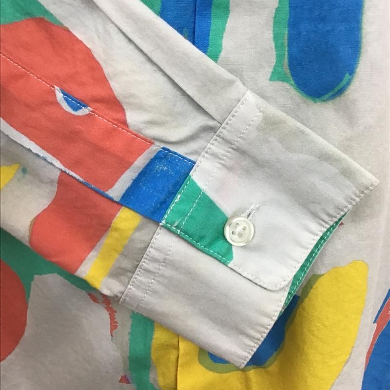 シュプリーム Supreme シャツ、ブラウス 長袖 20SS PaintedLogoShirt ロゴペイントシャツ 長袖シャツ ボタンダウンシャツ S ロゴ、文字 X 総柄 マルチカラー / マルチカラー /  メンズ USED 古着 中古 10100033