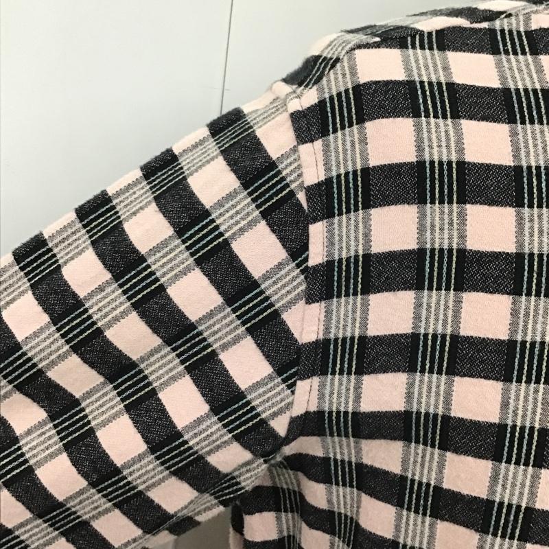シュプリーム Supreme シャツ、ブラウス 長袖 17SS CHECKERPLAIDFLANNELSHIRT 長袖シャツ チェックシャツ カジュアルシャツ M チェック 黒 / ブラック / X 桃 / ピンク /  メンズ USED 古着 中古 10100034