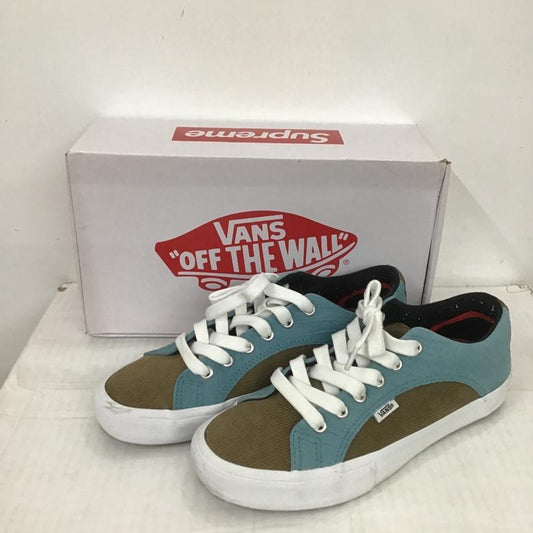 バンズ VANS スニーカー スニーカー 721454 LAMPIN PRO SUPREME 27.5cm 箱有 27.5cm ロゴ、文字 白 / ホワイト / X 茶 / ブラウン / X 水色 / ライトブルー /  メンズ USED 古着 中古 10100047