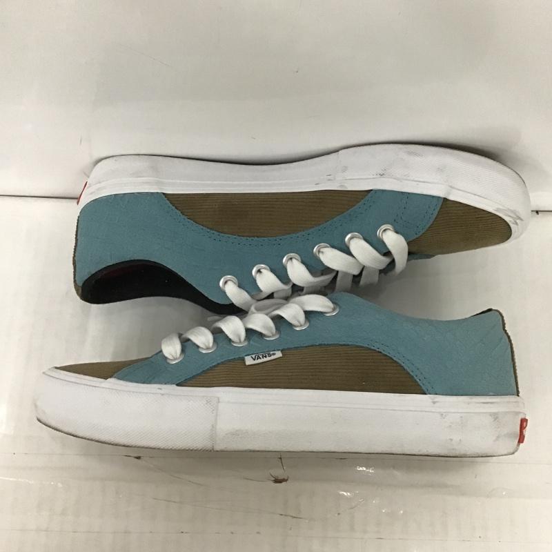 バンズ VANS スニーカー スニーカー 721454 LAMPIN PRO SUPREME 27.5cm 箱有 27.5cm ロゴ、文字 白 / ホワイト / X 茶 / ブラウン / X 水色 / ライトブルー /  メンズ USED 古着 中古 10100047