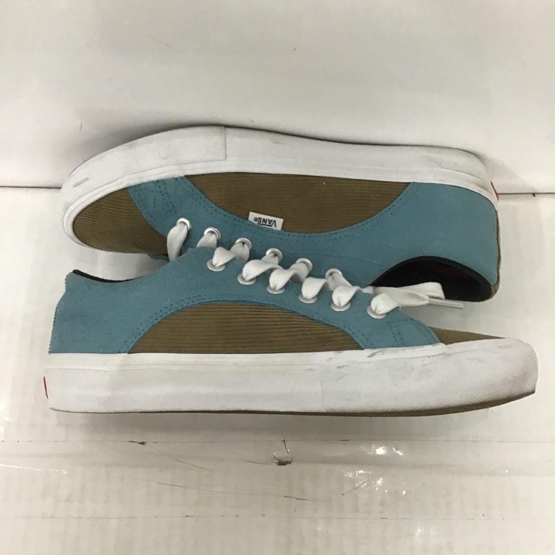バンズ VANS スニーカー スニーカー 721454 LAMPIN PRO SUPREME 27.5cm 箱有 27.5cm ロゴ、文字 白 / ホワイト / X 茶 / ブラウン / X 水色 / ライトブルー /  メンズ USED 古着 中古 10100047