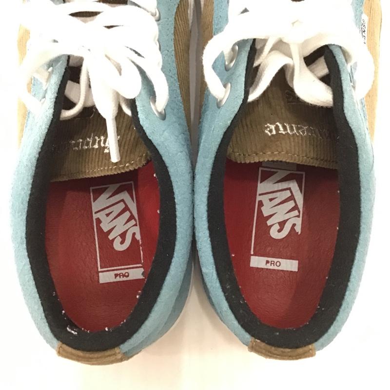 バンズ VANS スニーカー スニーカー 721454 LAMPIN PRO SUPREME 27.5cm 箱有 27.5cm ロゴ、文字 白 / ホワイト / X 茶 / ブラウン / X 水色 / ライトブルー /  メンズ USED 古着 中古 10100047
