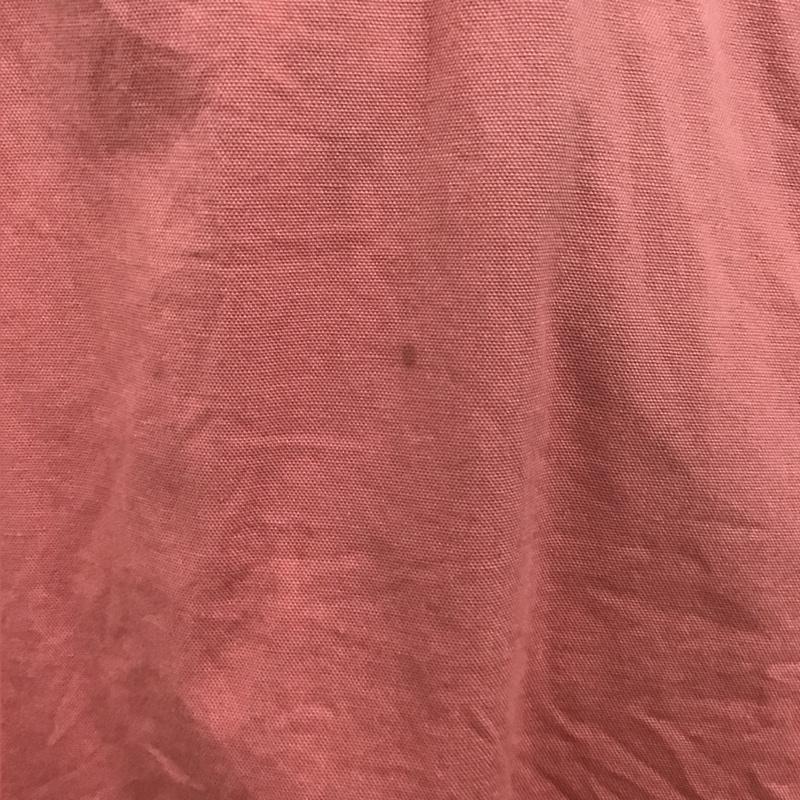 シュプリーム Supreme シャツ、ブラウス 長袖 14SS Canvas Pullover Shirt ハーフジップ M ワンポイント 紺 / ネイビー / X 桃 / ピンク /  メンズ USED 古着 中古 10100065