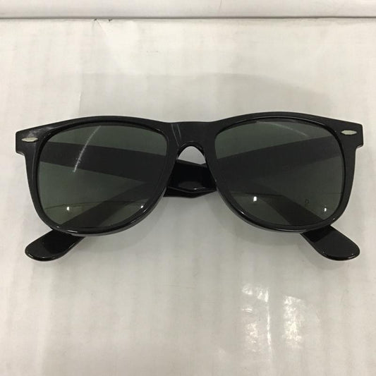 レイバン Ray-Ban めがね・サングラス サングラス WAYFARER2 B&L USA製 ロゴ、文字 黒 / ブラック /  メンズ USED 古着 中古 10100128