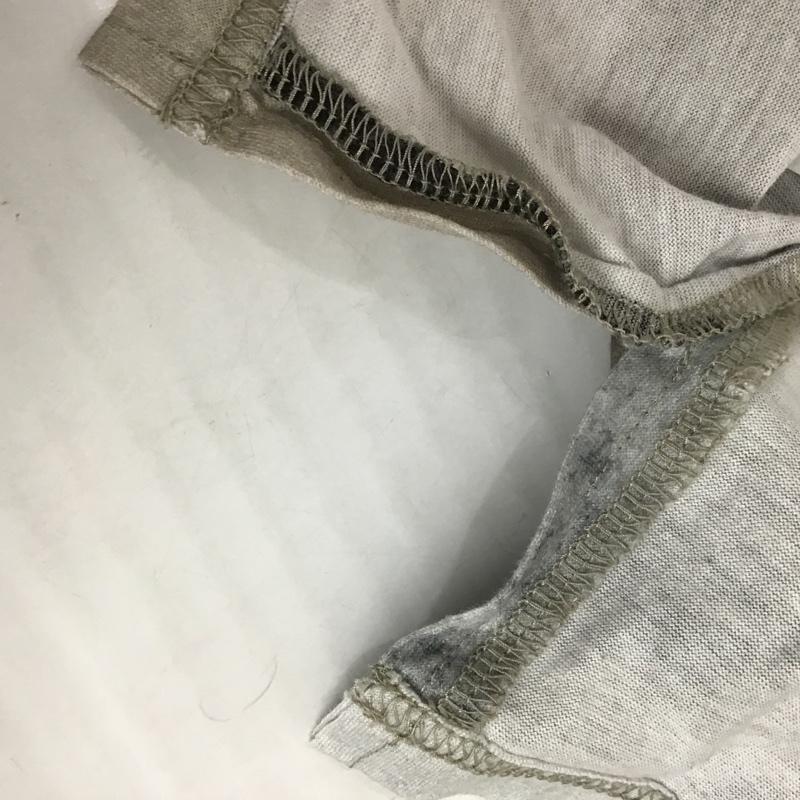 グラウンドワイ Ground Y Tシャツ 半袖 GT-T69-045 鳥獣戯画 Tシャツ 半袖カットソー クルーネックカットソー プリントTシャツ 3 プリント 黒 / ブラック / X 灰 / グレー /  メンズ USED 古着 中古 10100129