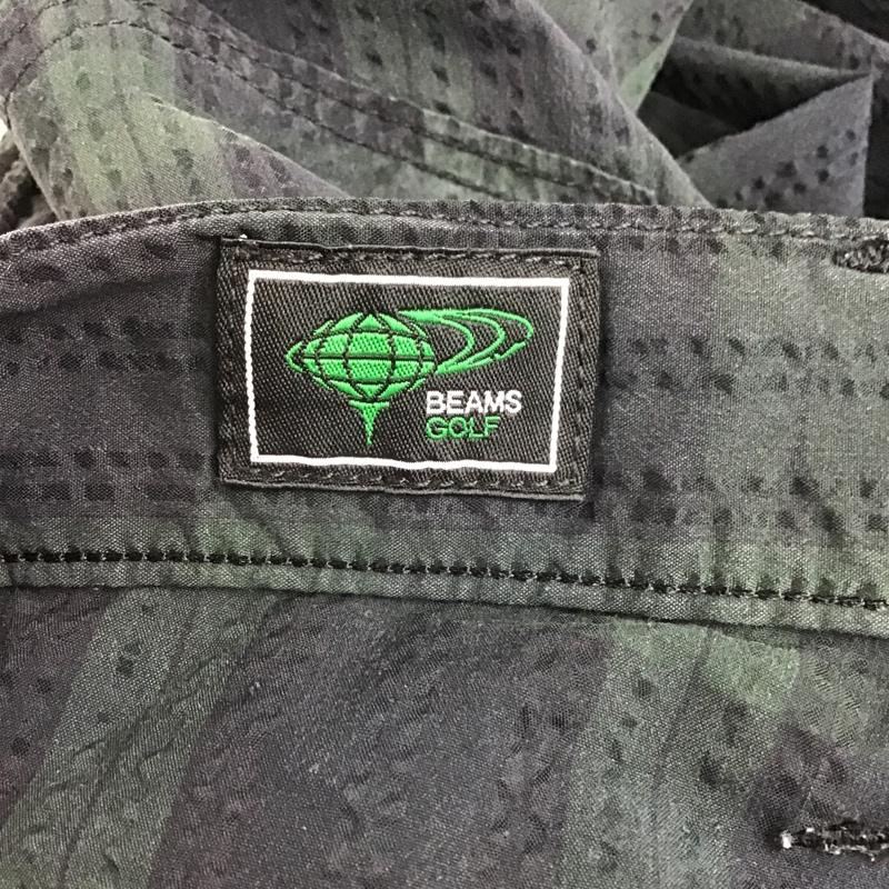 ビームスゴルフ BEAMS GOLF パンツ チノパン チェックパンツ カジュアルパンツ スリムパンツ スラックスパンツ ストレッチ wrangler コラボ M チェック カーキ / カーキ / X 紺 / ネイビー /  メンズ USED 古着 中古 10100137