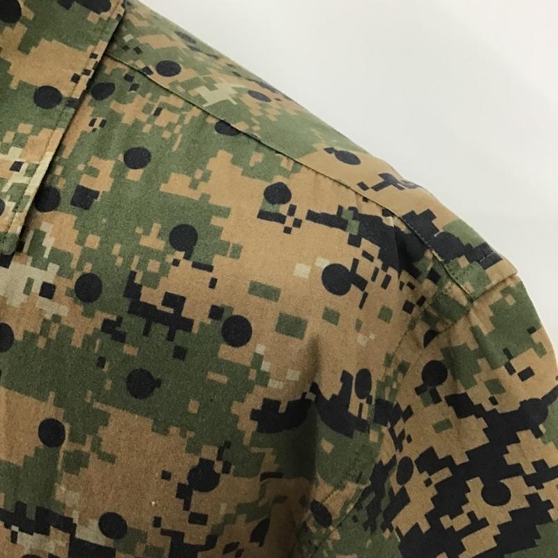 シュプリーム Supreme シャツ、ブラウス 半袖 Loop Collar 13SS COMME des GARCONS コラボ M 総柄 黒 / ブラック / X 茶 / ブラウン / X カーキ / カーキ /  メンズ USED 古着 中古 10100143