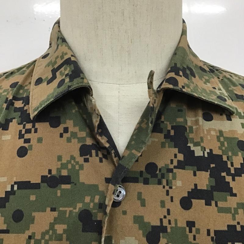 シュプリーム Supreme シャツ、ブラウス 半袖 Loop Collar 13SS COMME des GARCONS コラボ M 総柄 黒 / ブラック / X 茶 / ブラウン / X カーキ / カーキ /  メンズ USED 古着 中古 10100143