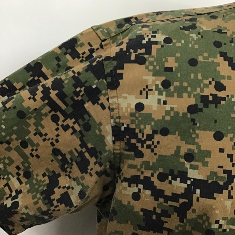 シュプリーム Supreme シャツ、ブラウス 半袖 Loop Collar 13SS COMME des GARCONS コラボ M 総柄 黒 / ブラック / X 茶 / ブラウン / X カーキ / カーキ /  メンズ USED 古着 中古 10100143